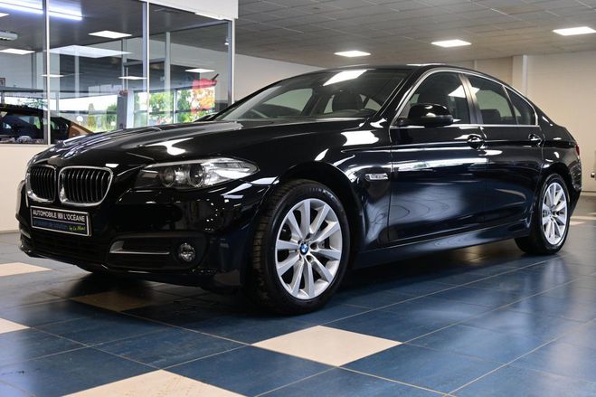 BMW Serie 5 F10 LCI 535d xDrive 313 ch Lounge Plus A Noir de 2016