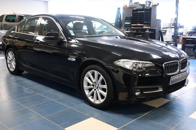 BMW Serie 5 F10 LCI 535d xDrive 313 ch Lounge Plus A Noir de 2016