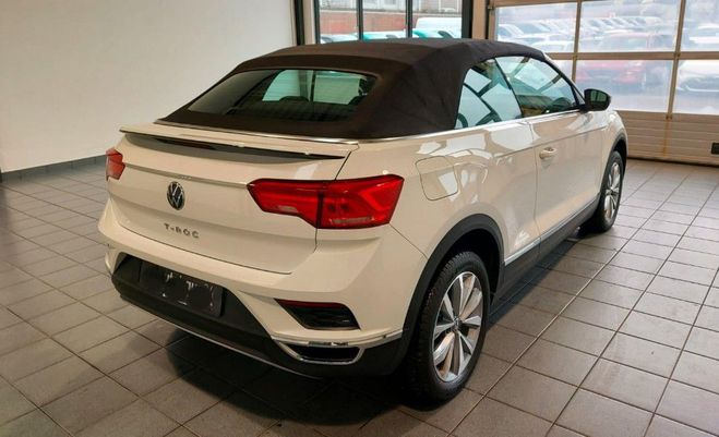 Volkswagen T Roc CABRIOLET 1.5 TSI 150 EVO STYLE BVM6 Blanc mtal de 2020