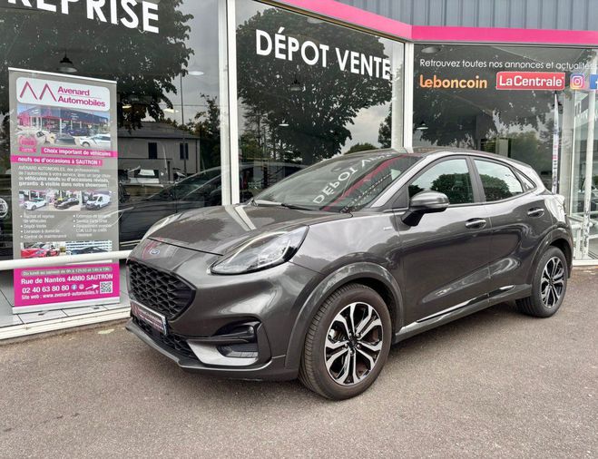 Ford Puma 1.0 Flexifuel 125 ch mHEV S&S BVM6 ST-Li Gris de 2022