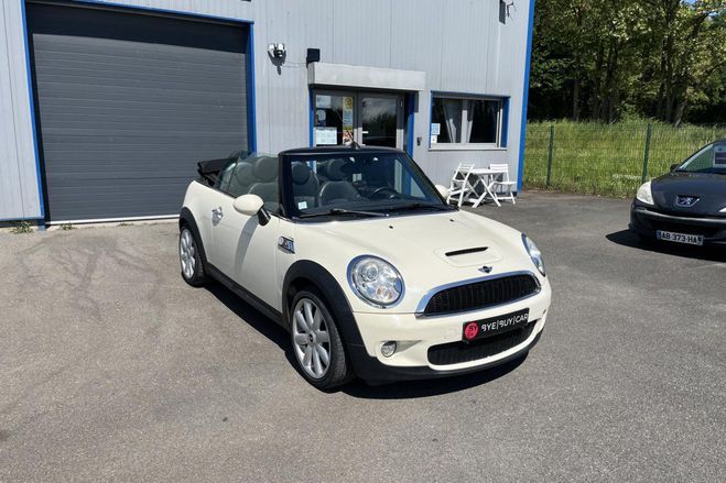 Mini Cooper S Cabriolet 1.6i - 184 R57 BLANC de 2010