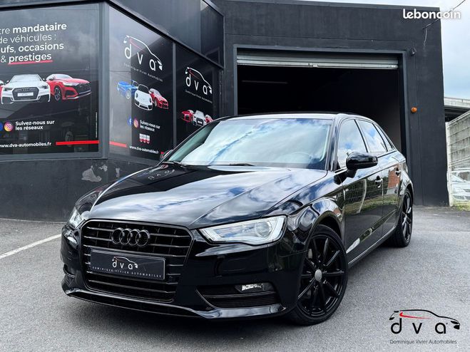 Audi A3 Sportback 184 ch Quattro Ambition Luxe Noir de 2015