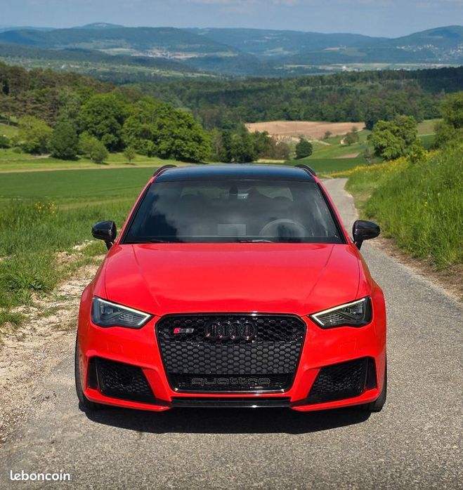 Audi RS3 SPORTBACK 2.5 TFSI 367cv S tronic Suivi  Rouge de 2016