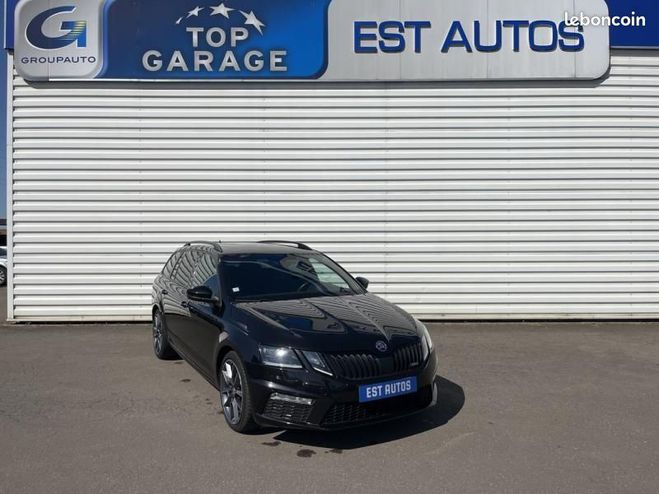 Skoda Octavia Combi 2.0 TDI 184ch SCR RS 4x4 DSG7 Euro Noir de 2020