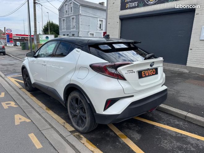 Toyota C HR 1.8 122H 100 HYBRID FULL-HYBRID DESIGN R Blanc de 2019