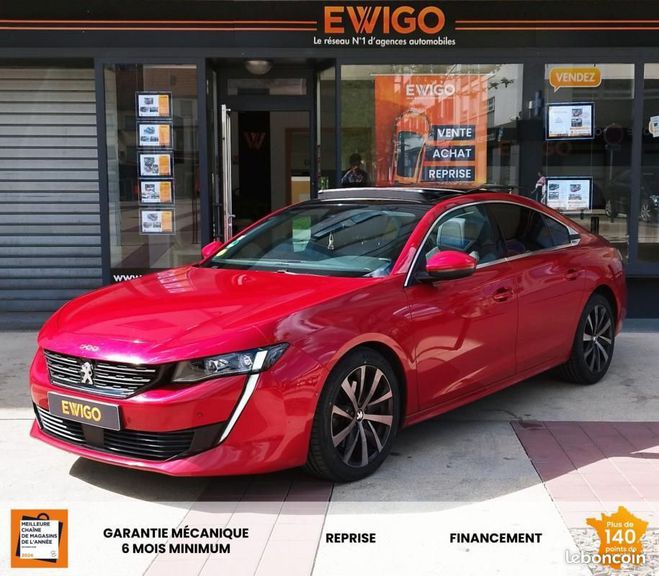 Peugeot 508 2.0 BLUEHDI 163CH ALLURE EAT8 SUREQUIPEE Rouge de 2019
