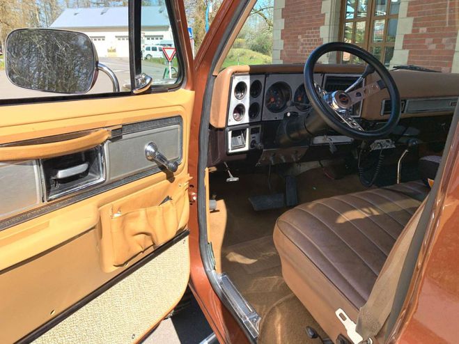 Chevrolet Silverado 7.4 rplica FALL GUYS marron de 1974