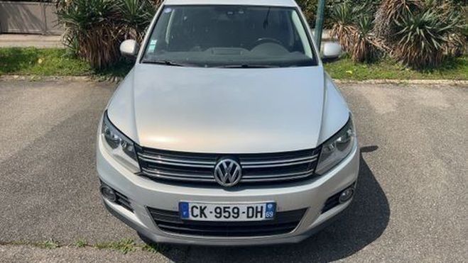 Volkswagen Tiguan 2.0 TSI 210CH CARAT 4MOTION DSG7 Gris C de 2012