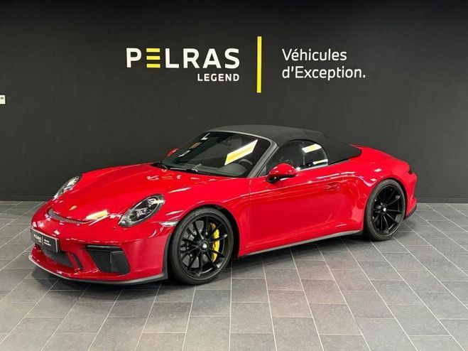 Porsche 911 Speedster 4.0 510ch Rouge Carmin de 2019