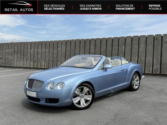 Bentley Continental GTC 6.0i W12 - BVA BLEU CLAIR de 2006