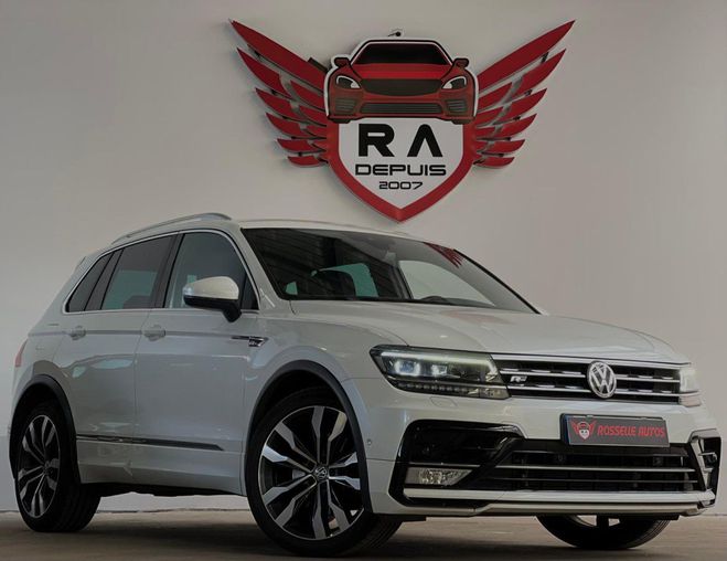 Volkswagen Tiguan R-LINE 2.0 TDI 190CH DSG 4MOTION Blanc Mtallis de 2017