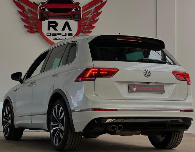 Volkswagen Tiguan R-LINE 2.0 TDI 190CH DSG 4MOTION Blanc Mtallis de 2017