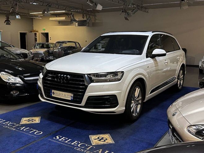 Audi Q7 II 3.0 V6 TDI 272ch clean diesel S line  BLANC de 2015