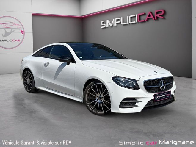 Mercedes Classe E COUPE 220d 9G-Tronic Pack AMG Line TOIT  Blanc de 2018