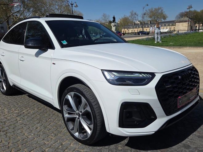 Audi Q5 Sportback 40 TDI 204 S tronic 7 Quattro  Blanc de 2023