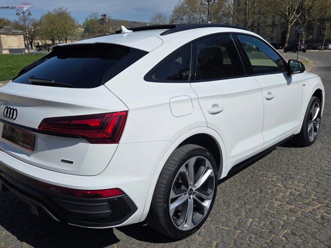 Audi Q5 Sportback 40 TDI 204 S tronic 7 Quattro  Blanc de 2023