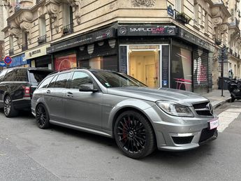  Voir détails -Mercedes Classe C BREAK 63 AMG PACK PERFORMANCE PLUS VMAX  à Paris (75)