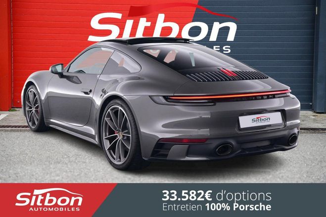 Porsche 911 992 Carrera 4S Sport Design Coupe 3.0 PD Gris Agate Mtallis de 2019