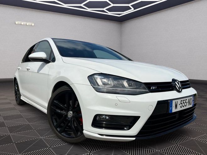 Volkswagen Golf VII 2.0 TDI 150 R-LINE Carat Exclusive D Blanc de 2016