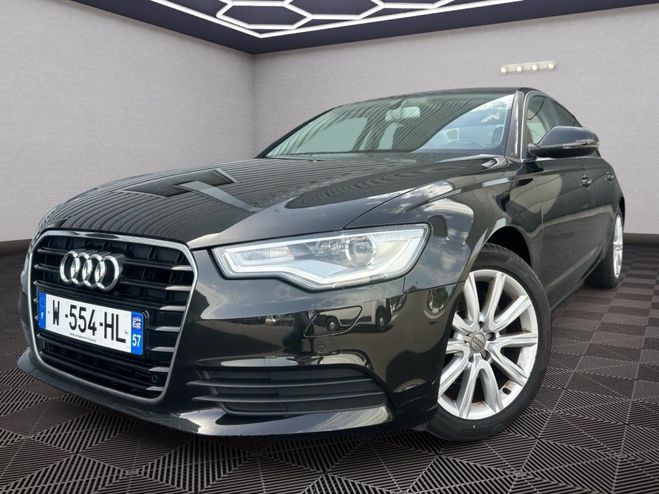 Audi A6 2.0 TDI 177 AMBITION LUXE CUIR XENONS GP Noir de 2012