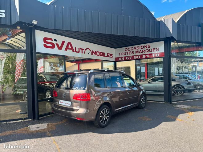 Volkswagen Touran II 1.6 TDI 105ch BlueMotion Technology F Marron de 2014