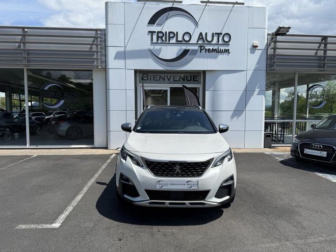 Peugeot 3008 2.0 BlueHDi - 180 - BV EAT8 GT GPS   TOI BLANC de 2018
