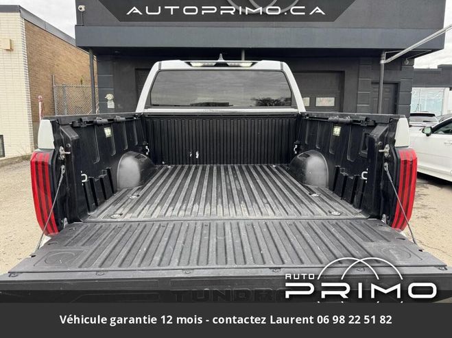 Toyota Tundra limited hybride tout compris hors homolo Blanc de 2022