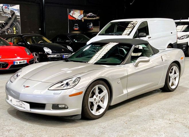 Chevrolet Corvette C6 LS2 CABRIOLET / BVM / 1 MAIN /33000KM Gris de 2008