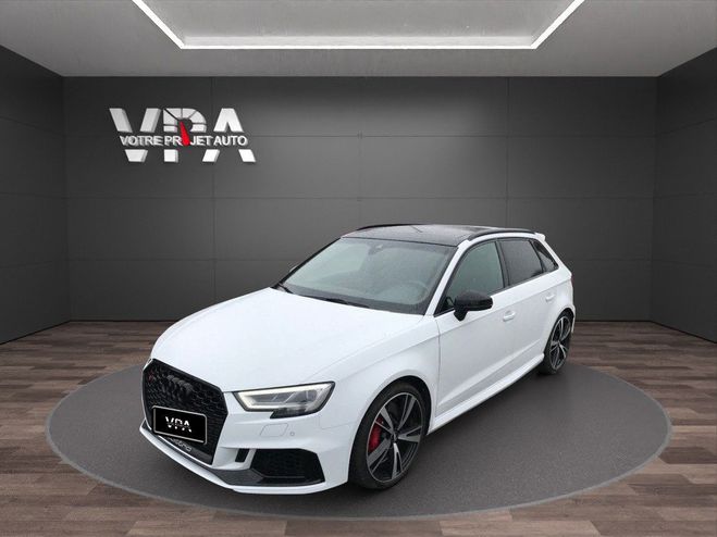 Audi RS3 Sportback 2.5 TFSI 400ch quattro ? Toit  Blanc de 2019