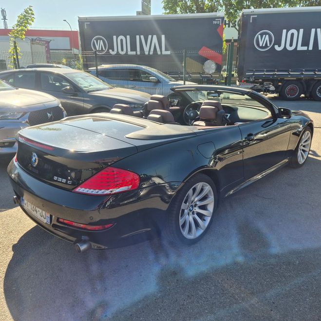 BMW 635 (E64) CABRIOLET 635DA 286 PACK LUXE Noir de 2007