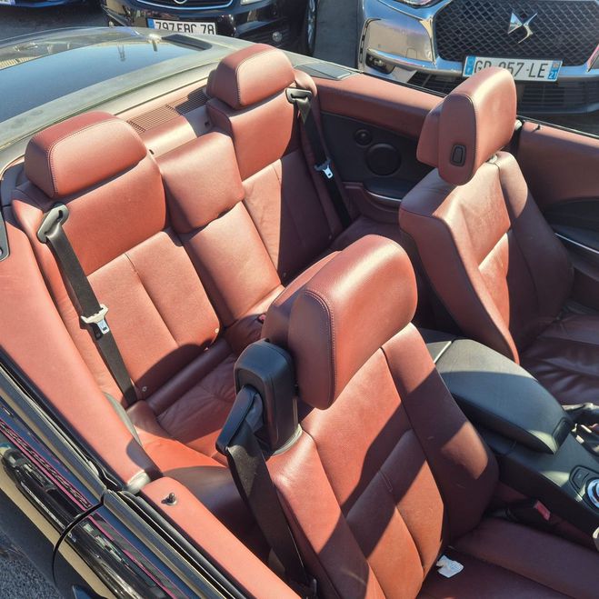 BMW 635 (E64) CABRIOLET 635DA 286 PACK LUXE Noir de 2007