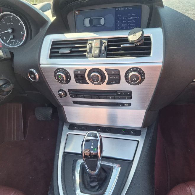 BMW 635 (E64) CABRIOLET 635DA 286 PACK LUXE Noir de 2007