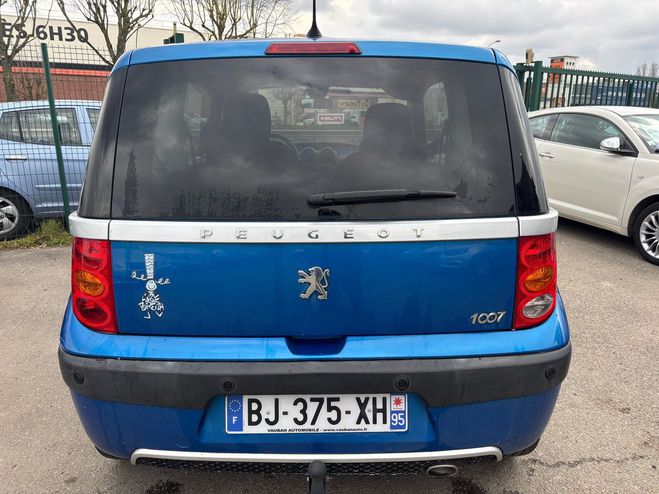 Peugeot 1007 1.6 HDI 16V 110 SPORTY PACK CONOMIQUE  Bleu de 2007