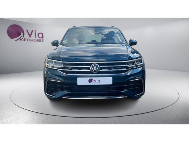 Volkswagen Tiguan 1.4 eHybrid 245 DSG6 R-Line - ENTRETIEN  BLEU CLAIR de 2022