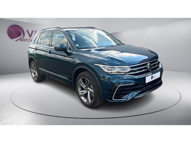 Volkswagen Tiguan 1.4 eHybrid 245 DSG6 R-Line - ENTRETIEN  BLEU CLAIR de 2022