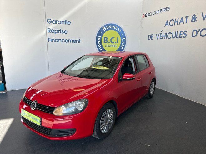 Volkswagen Golf VI 1.2 TSI 105CH BLUEMOTION TECHNOLOGY T Rouge de 2012