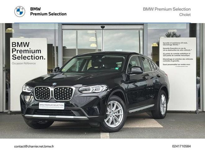 BMW X4 xDrive20d 190ch xLine Noir de 2022