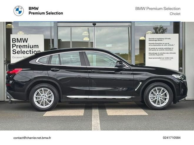 BMW X4 xDrive20d 190ch xLine Noir de 2022