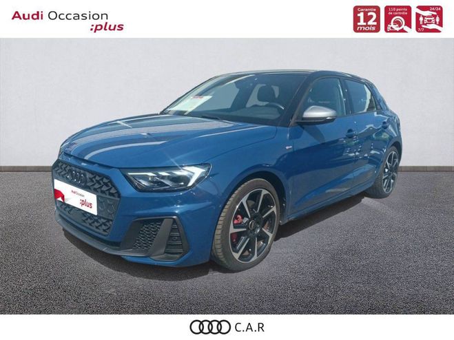 Audi A1 Sportback 40 TFSI 207 ch S tronic 7 Comp BLEU ASCARI / TOIT NOIR de 2022