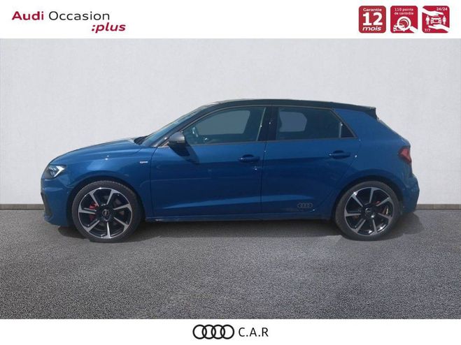 Audi A1 Sportback 40 TFSI 207 ch S tronic 7 Comp BLEU ASCARI / TOIT NOIR de 2022