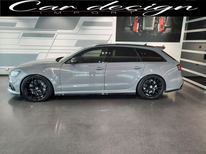 Audi RS6 AVANT Quattro 4.0i V8 TFSI - 605 - BVA T Gris clair de 2018
