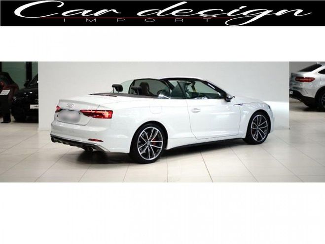 Audi A5 S5 Cabriolet Quattro 3.0 V6 TFSI - BV S- Blanc mtallis de 2017
