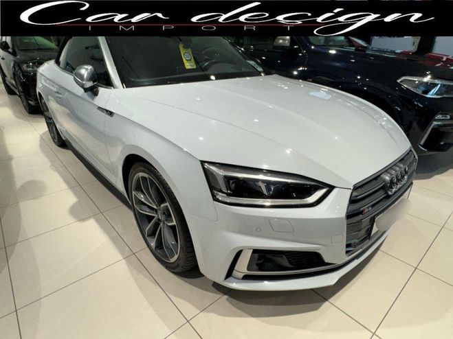 Audi A5 S5 Cabriolet Quattro 3.0 V6 TFSI - BV S- Blanc mtallis de 2017