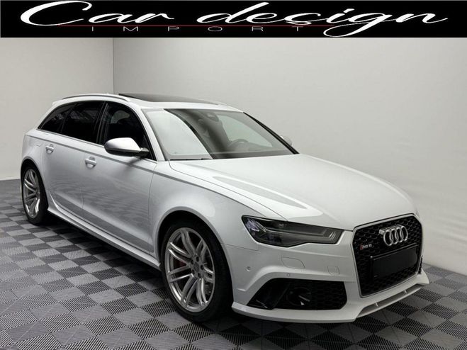 Audi RS6 AVANT Quattro 4.0i V8 TFSI - 560 - BVA T Blanc mtallis de 2017