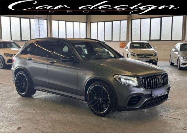 Mercedes GLC CLASSE 63 - BVA Speedshift MCT AMG - BM  gris mat de 2018