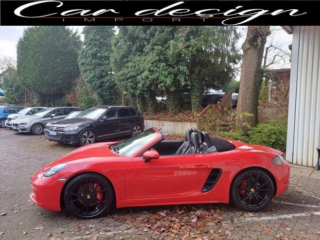 Porsche Boxster 2.5i - 350 718 TYPE 982 CABRIOLET S Rouge de 2018