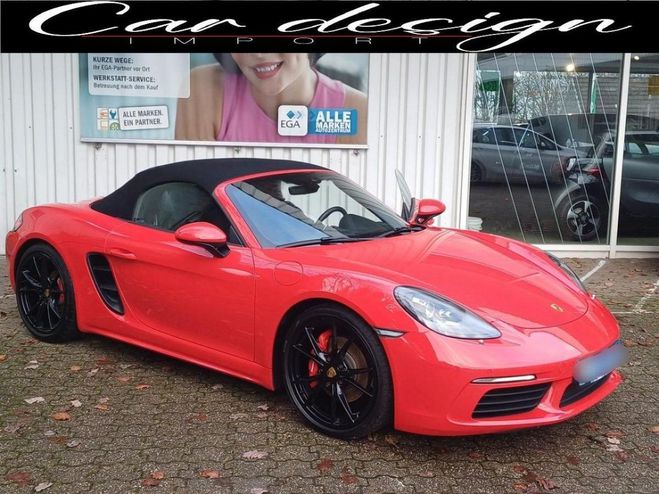 Porsche Boxster 2.5i - 350 718 TYPE 982 CABRIOLET S Rouge de 2018