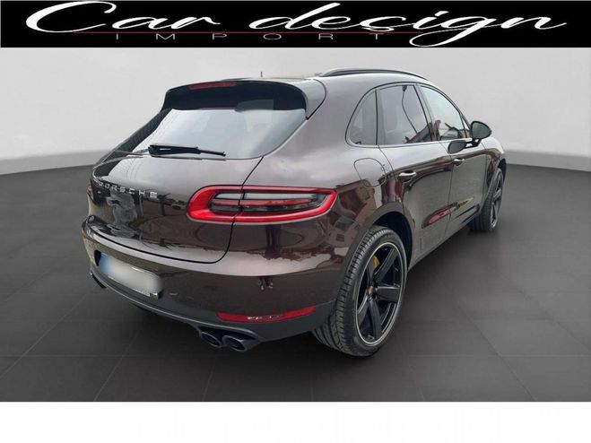Porsche Macan 3.0 V6 TDI - BV PDK TYPE 95B S Diesel PH Marron mtallis de 2015