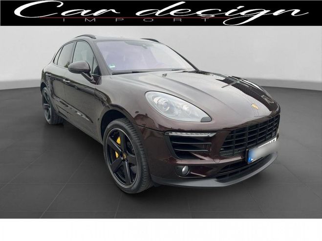 Porsche Macan 3.0 V6 TDI - BV PDK TYPE 95B S Diesel PH Marron mtallis de 2015