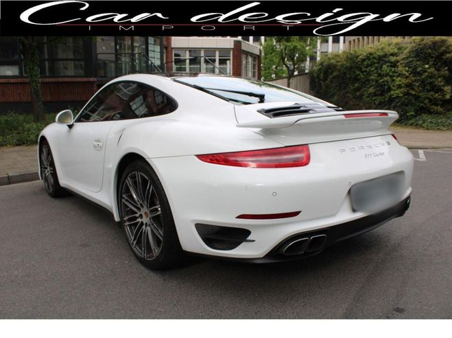 Porsche 911 3.8i - 520 - BV PDK TYPE 991 COUPE Turbo Blanc de 2014